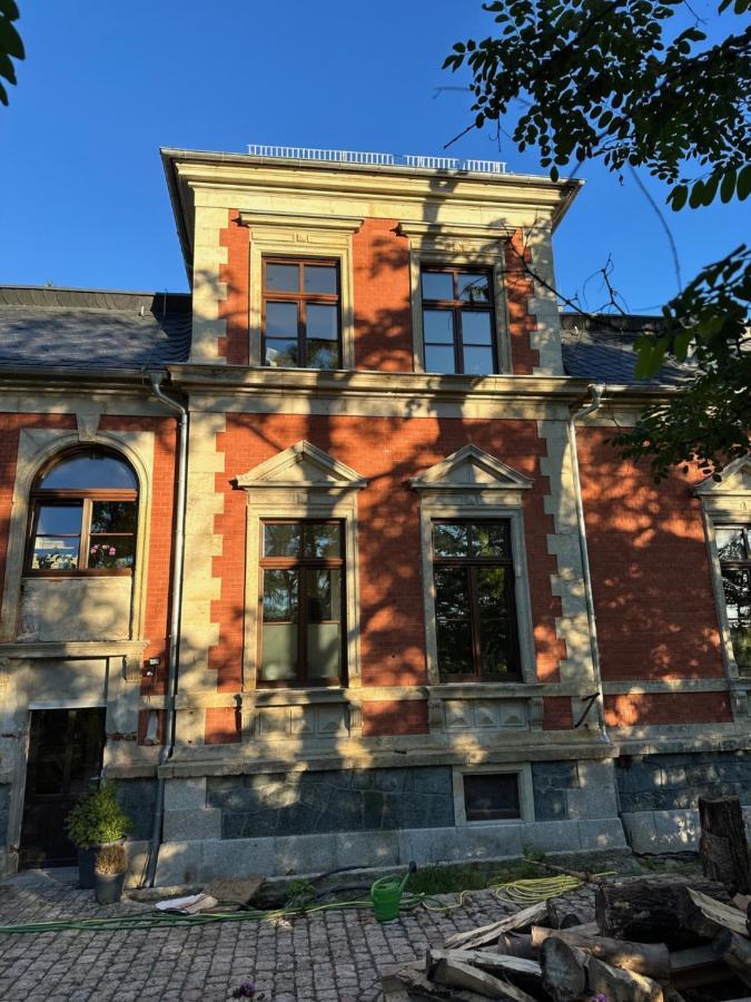 Aussergewoehnliche Ferienwohnung Stadtvilla Plauen Exteriör bild