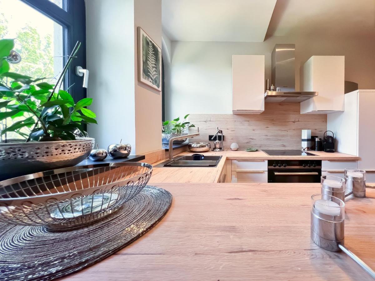 Aussergewoehnliche Ferienwohnung Stadtvilla Plauen Exteriör bild