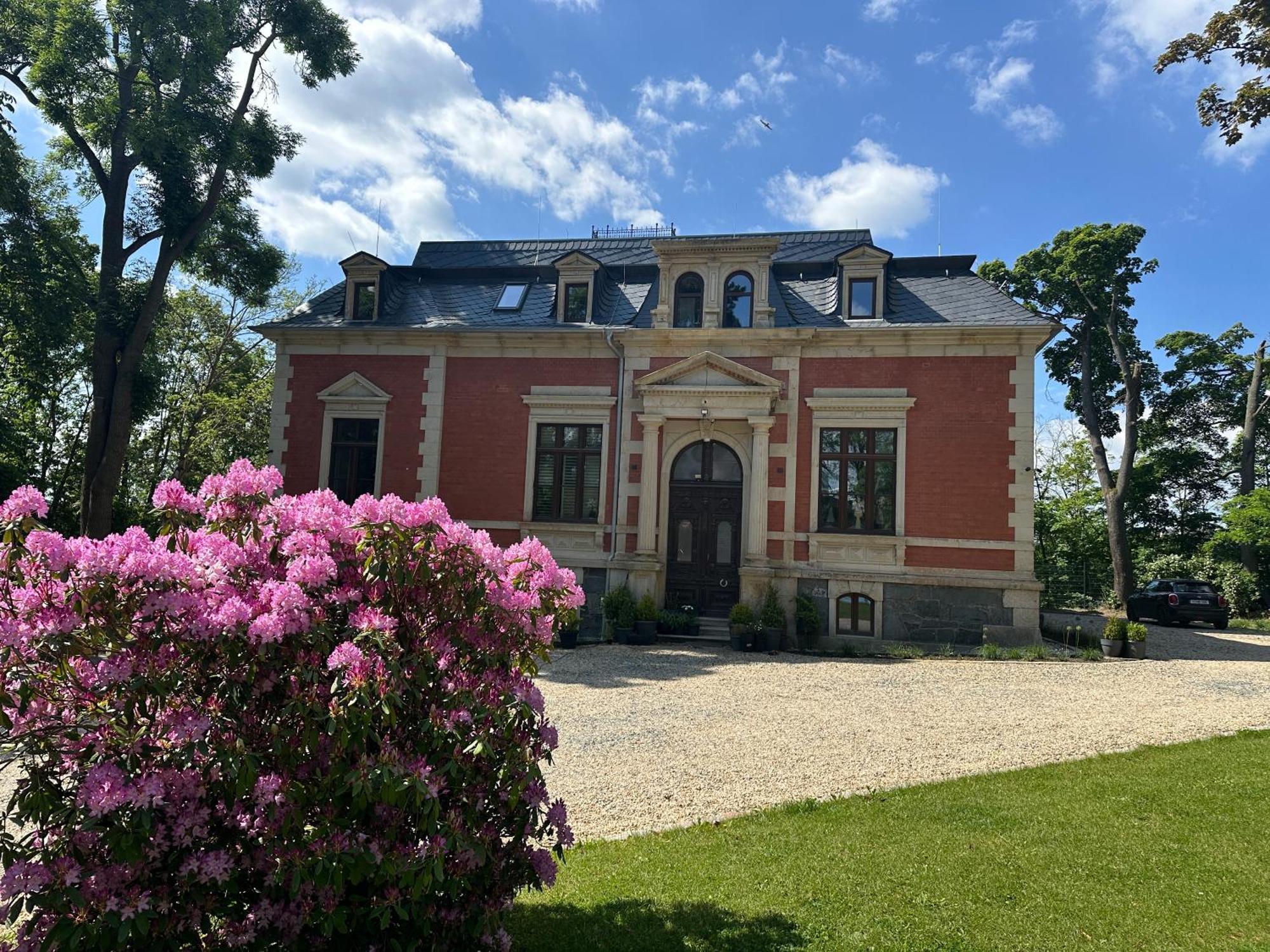Aussergewoehnliche Ferienwohnung Stadtvilla Plauen Exteriör bild